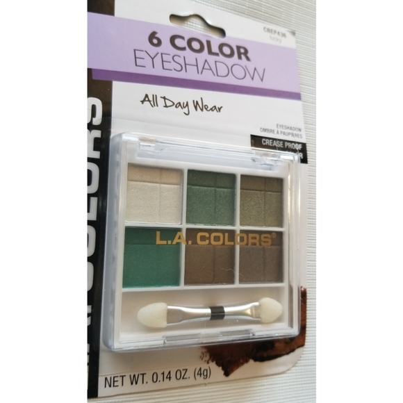 L.A.Colors 6 color Eyeshadow Palette Lucky, Haute and 12 color Traditional. - Picture 4 of 11